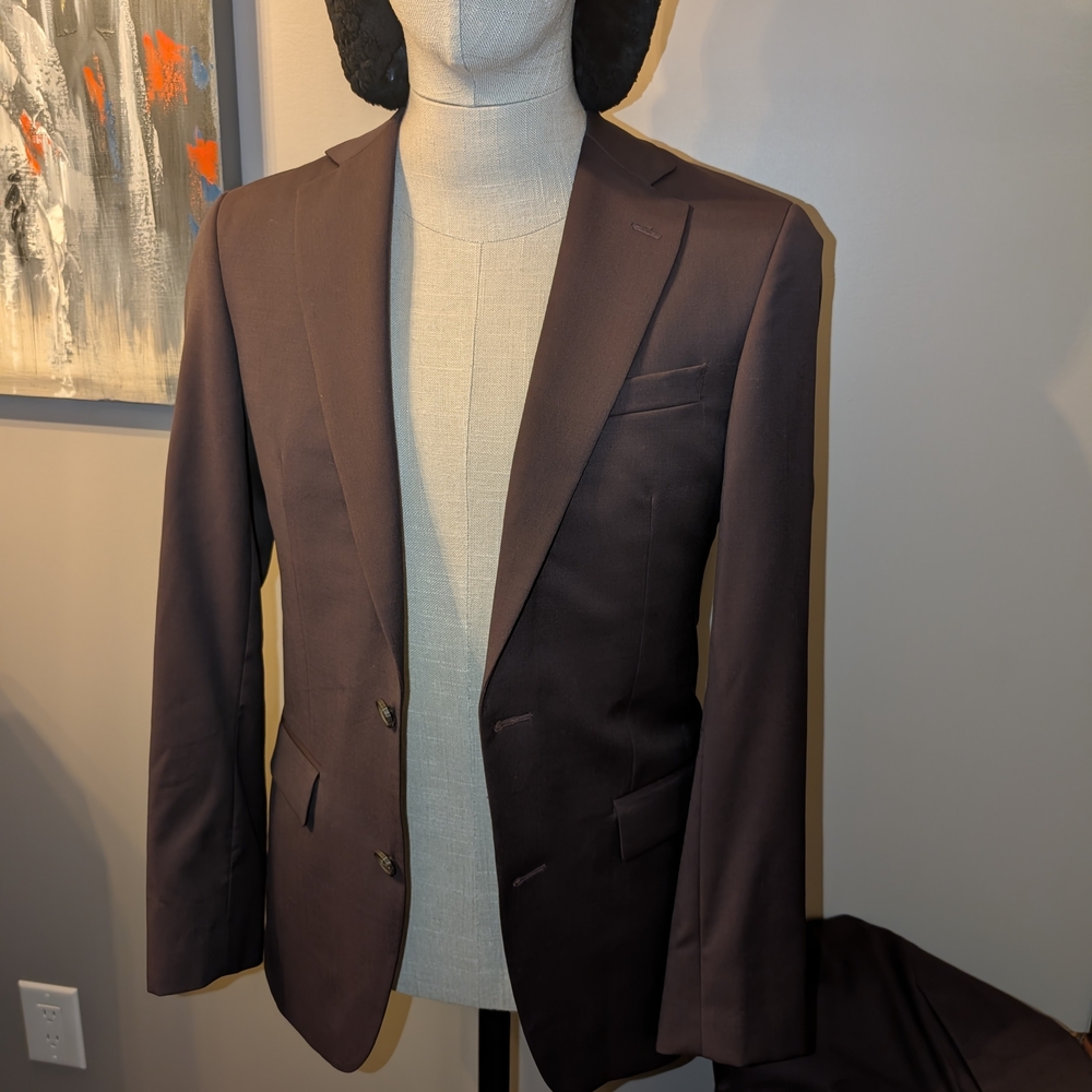 Ted Baker Red Tone Suit 38/32